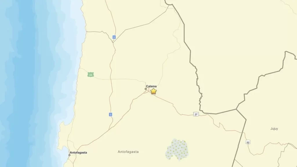 Potente terremoto de magnitud 6,7 sacude a Chile