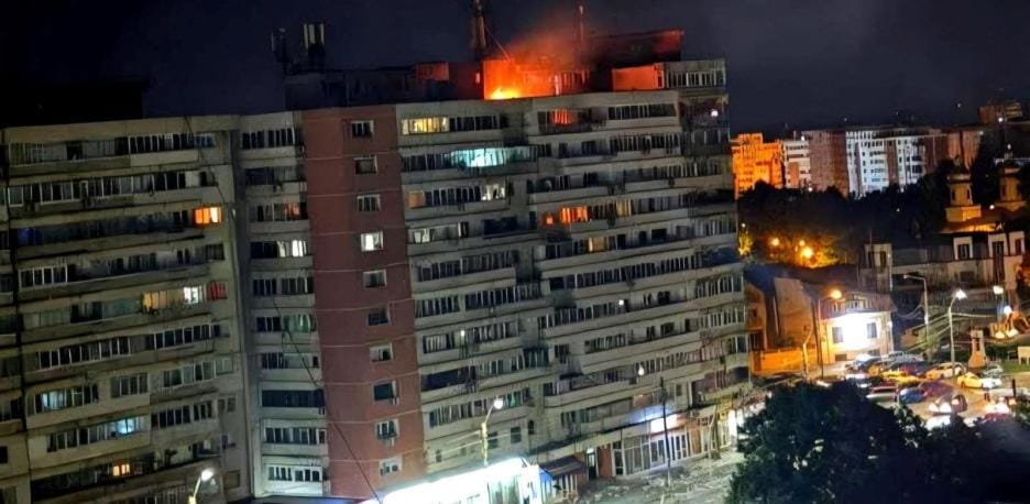 Dron ruso impacta edificio en Rumanía y eleva tensión con la OTAN