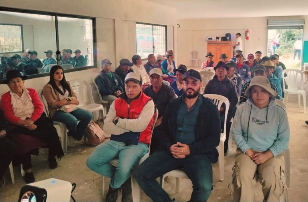 MAGP socializó programas y proyectos a productores en Guanazan, cantón Zaruma