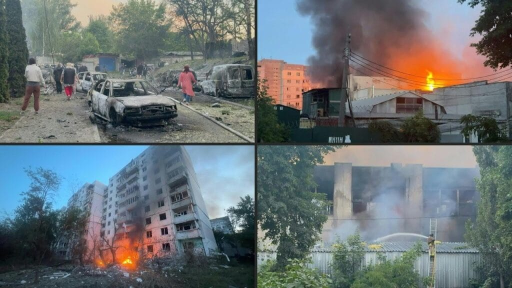 Ataques rusos dejan ocho muertos en Ucrania, incluidos tres en Kiev