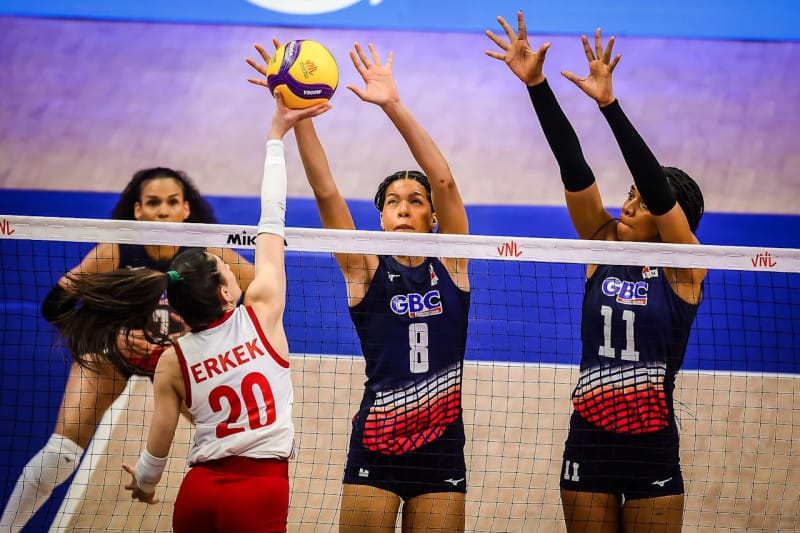 Reinas del Caribe batallan hasta el quinto set, pero Turquía impone su jerarquía