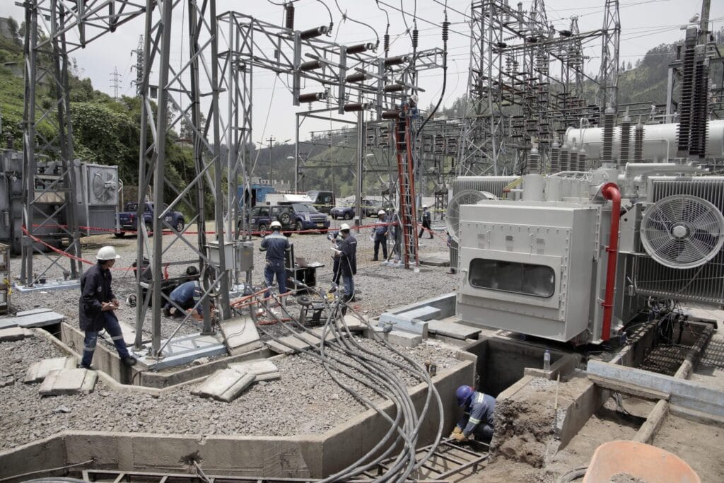 El Gobierno Nacional invierte más de USD 3 millones para reforzar infraestructura eléctrica de Quito
