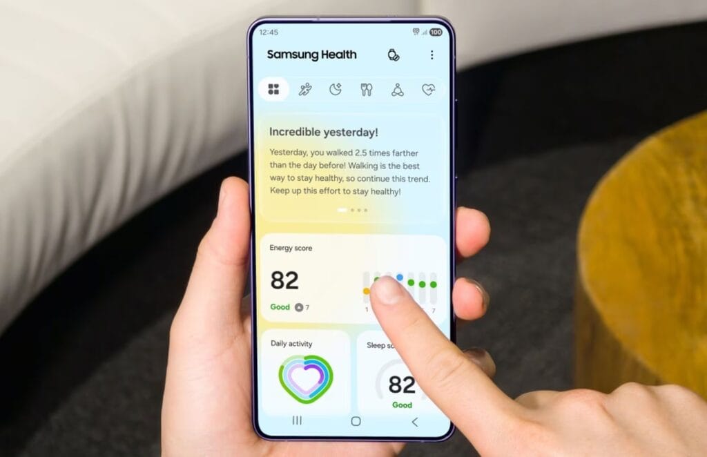 Galaxy Watch se vuelve más inteligente: Samsung Health potencia la salud con IA
