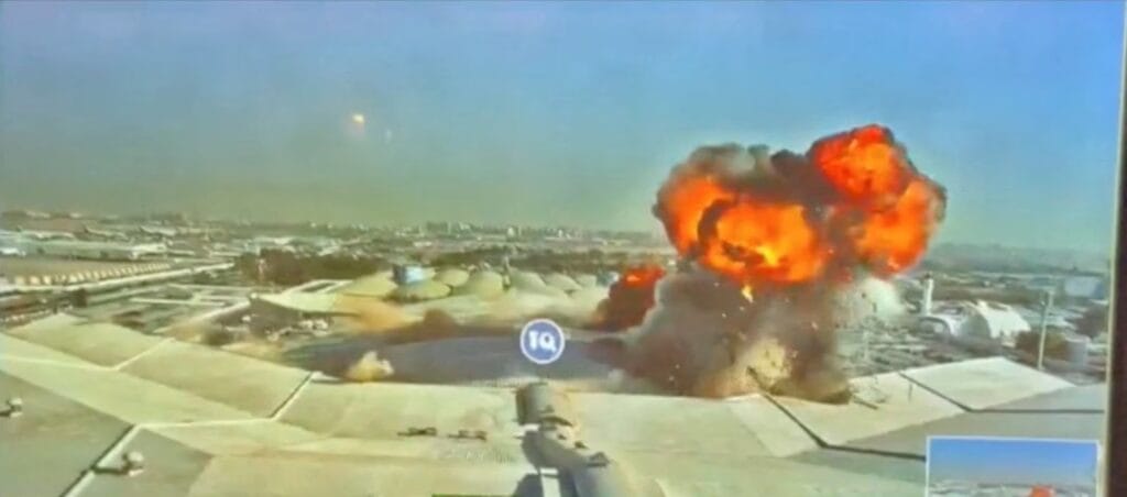 Drone impacta terminal del Aeropuerto de Kuwait: video muestra explosión