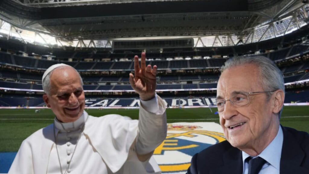 Papa León XIV revela que es del Real Madrid; Florentino le da la bienvenida