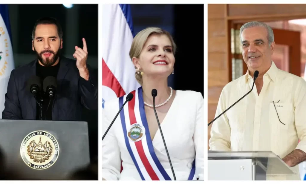 Presidentes de Centroamérica dominan el ranking de aprobación ciudadana en Latinoamérica