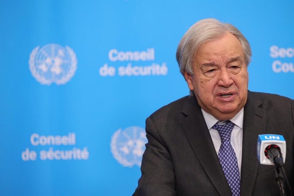 Guterres repudia nuevo ataque israelí en Beirut