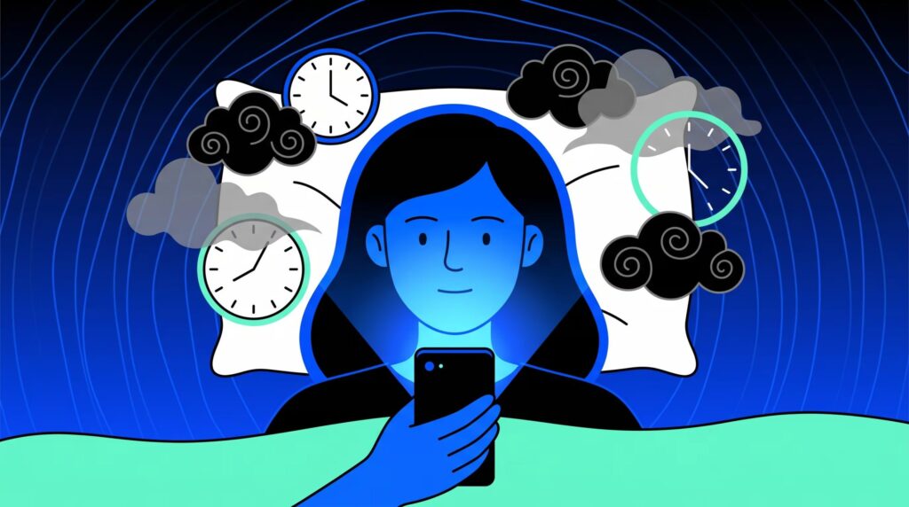 Cuidado con el celular en la cama: UNAM revela los peligros de usarlo de noche