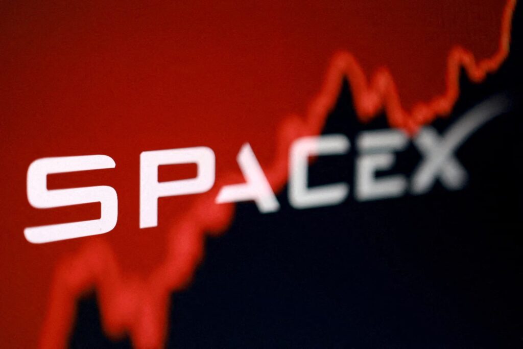 Spacex roza los 3 billones de dólares y empata con Amazon en bolsa