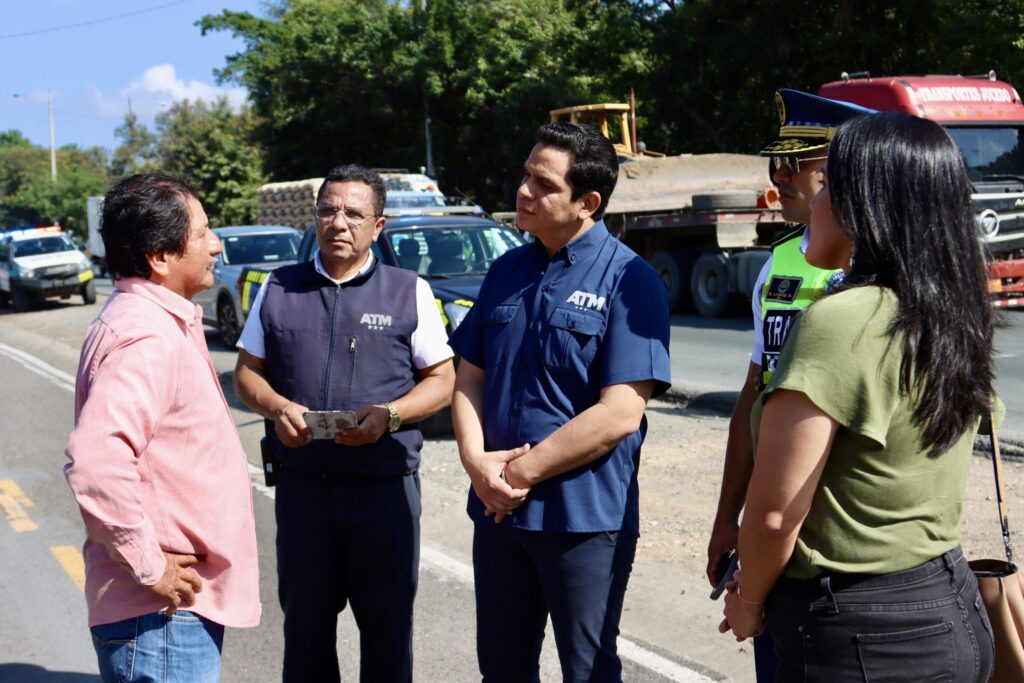 ATM implementa nuevo sistema semafórico en vía a la Costa para fortalecer seguridad peatonal