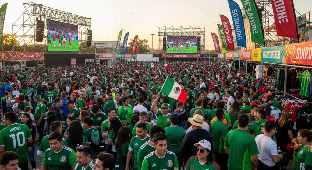 Cierre por tormenta: Fan Fest de Monterrey reabriría el sábado