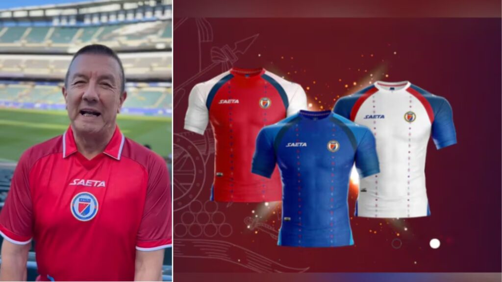 Saeta, la firma colombiana que viste a Haití en el Mundial, celebra su sueño cumplido