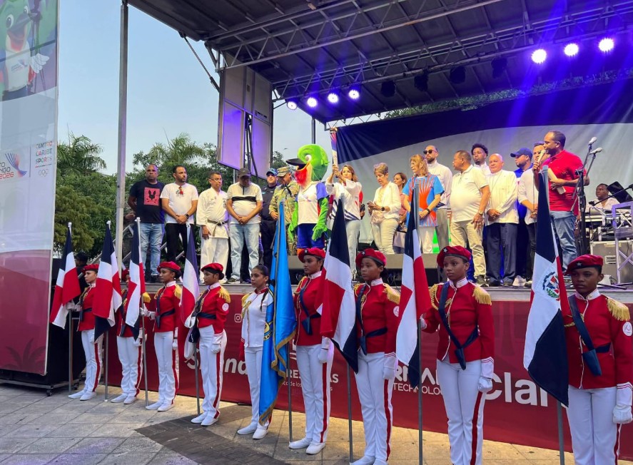 Puerto Plata recibe con entusiasmo la antorcha de los Juegos Centroamericanos y del Caribe 2026