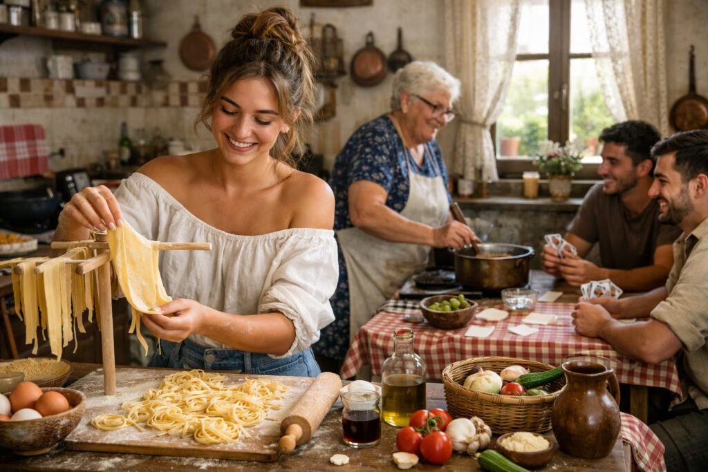 Nonna Maxxing: la Gen Z revive hábitos de abuelas italianas