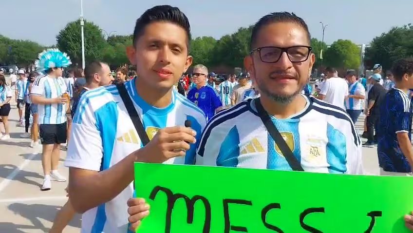 Fanáticos de Argentina, México y Cuba comparten historias en Dallas