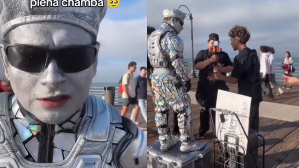 Robotín estalla contra tiktokers que lo hostigaron mientras trabajaba en EE.UU.