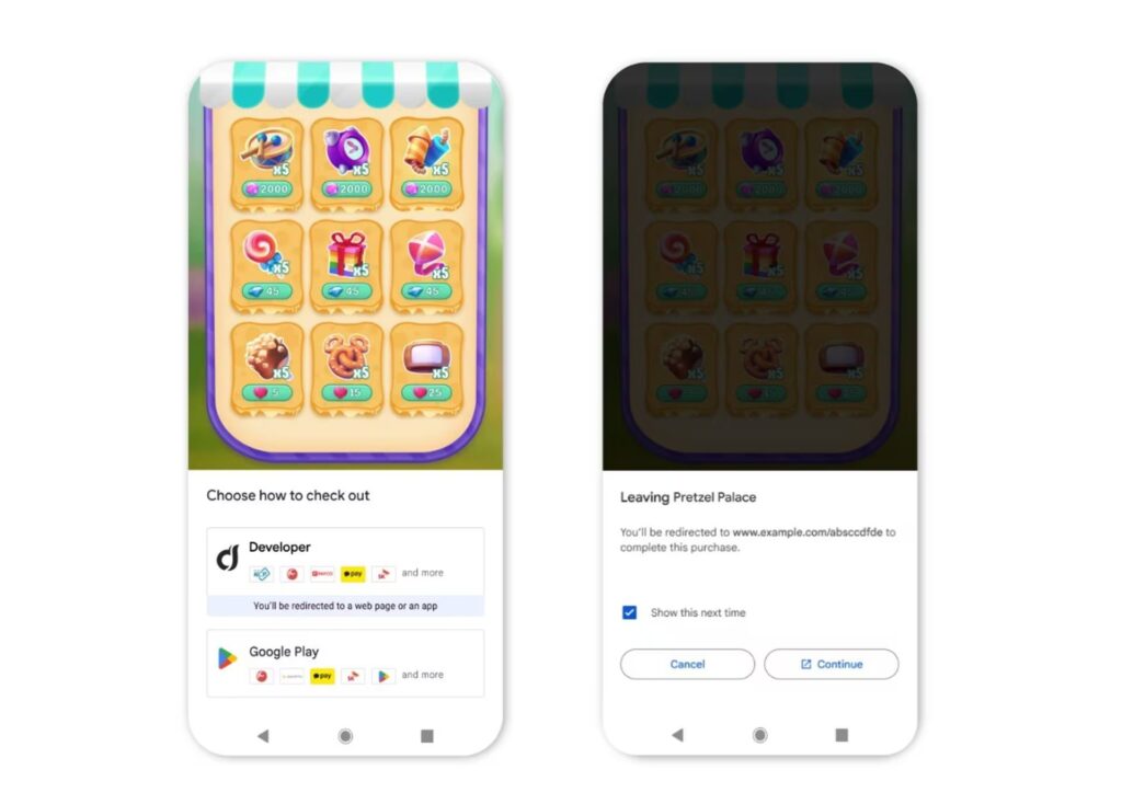 Google Play Store lanza programa global de pagos alternativos con nuevas comisiones