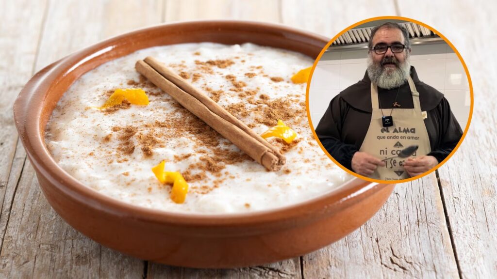 Fray Ángel revela el secreto para un arroz con leche perfecto