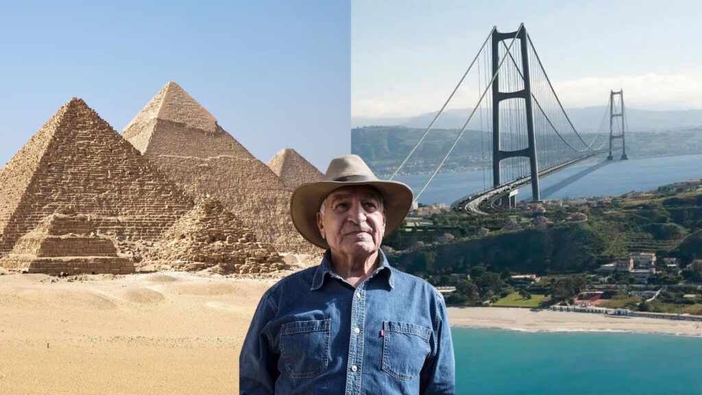 Zahi Hawass: puente sobre el Estrecho de Messina es un hito histórico comparable a las pirámides