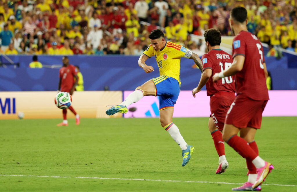James Rodríguez rompe récord: supera a Valderrama y Rincón en Mundiales