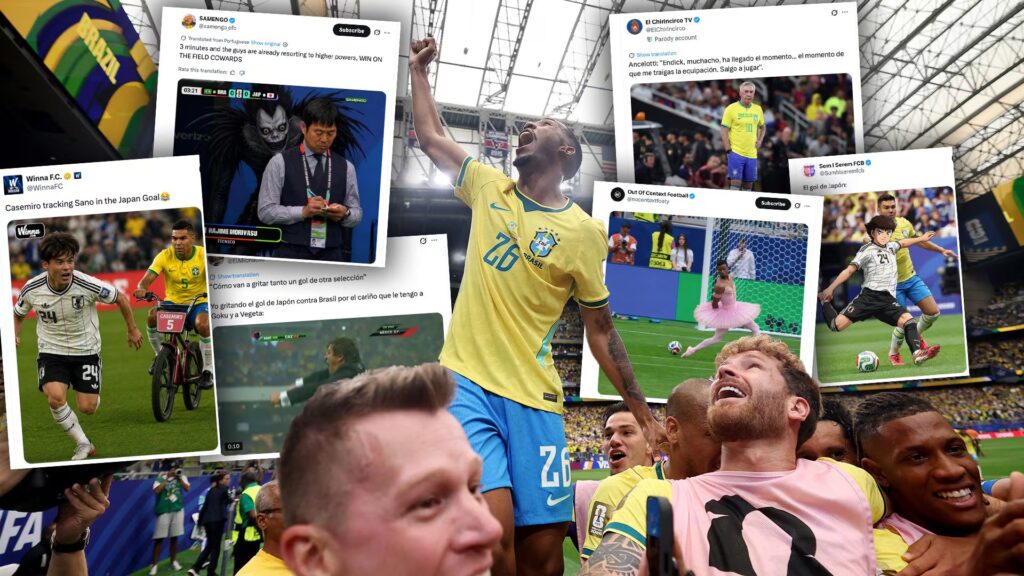 Los mejores memes de la sufrida victoria de Brasil ante Japón en el Mundial: de los Súper Campeones al partido de Casemiro