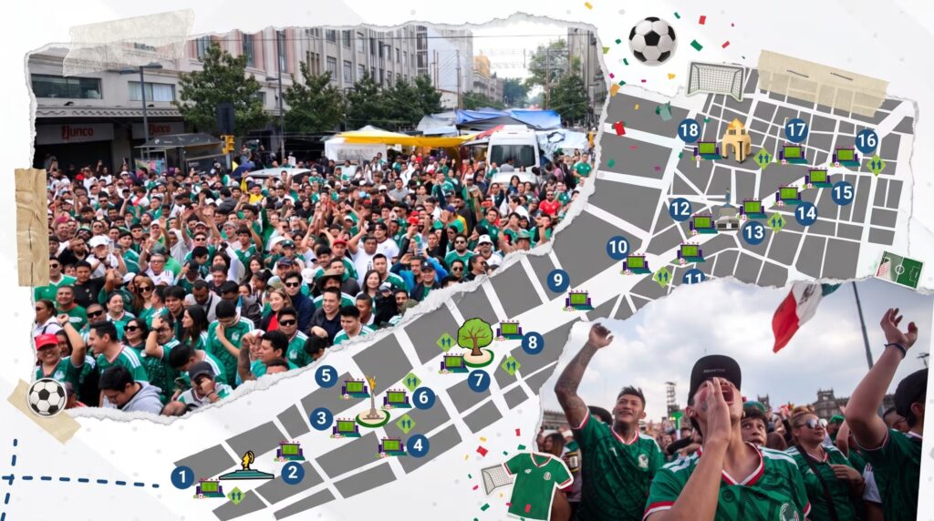 México vs. Ecuador: 16 pantallas gigantes en Reforma para ver el partido