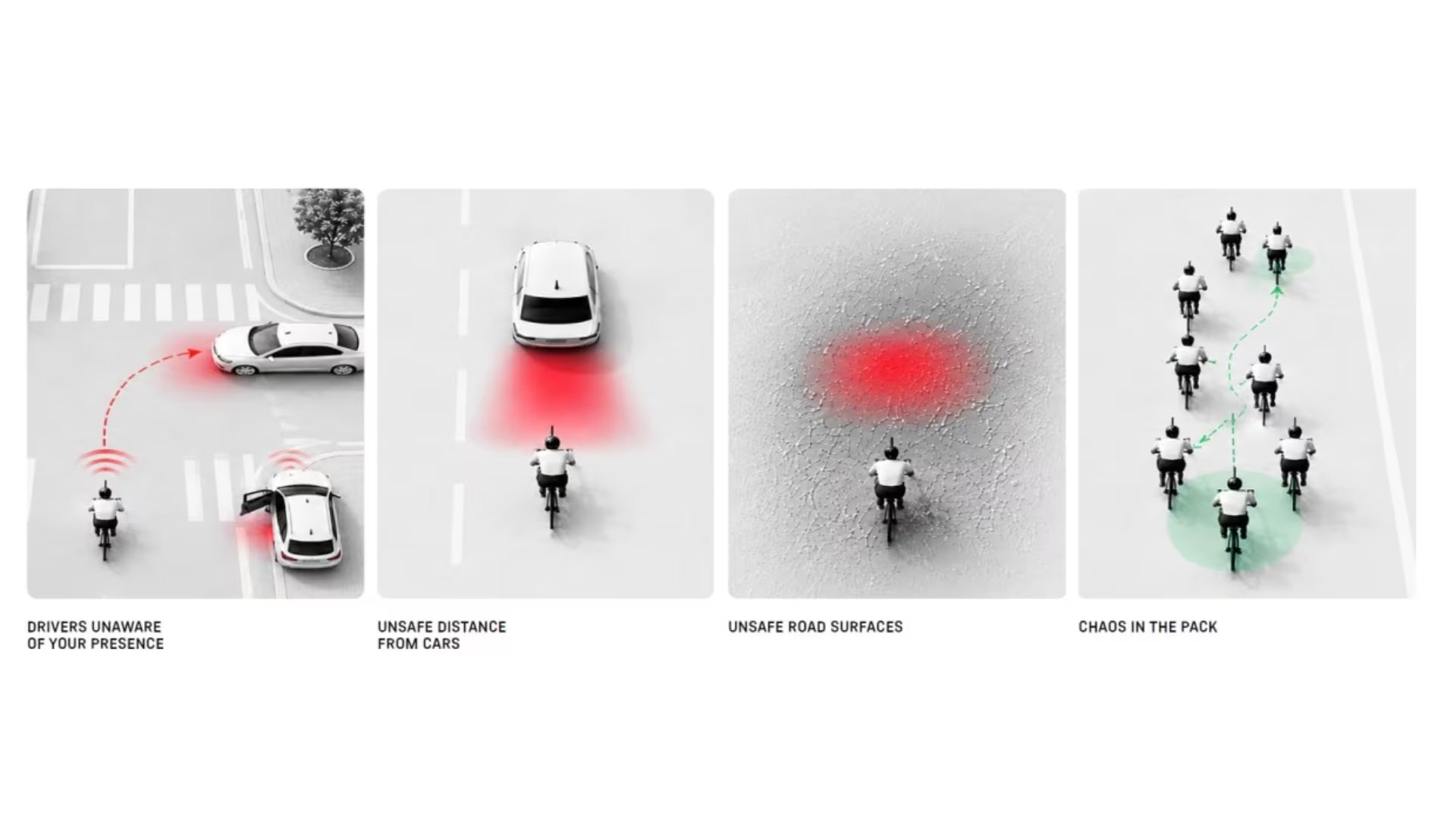La bicicleta es pionera en anticipar riesgos y alertar al ciclista antes de que ocurra un peligro en la ruta. (Canyon)