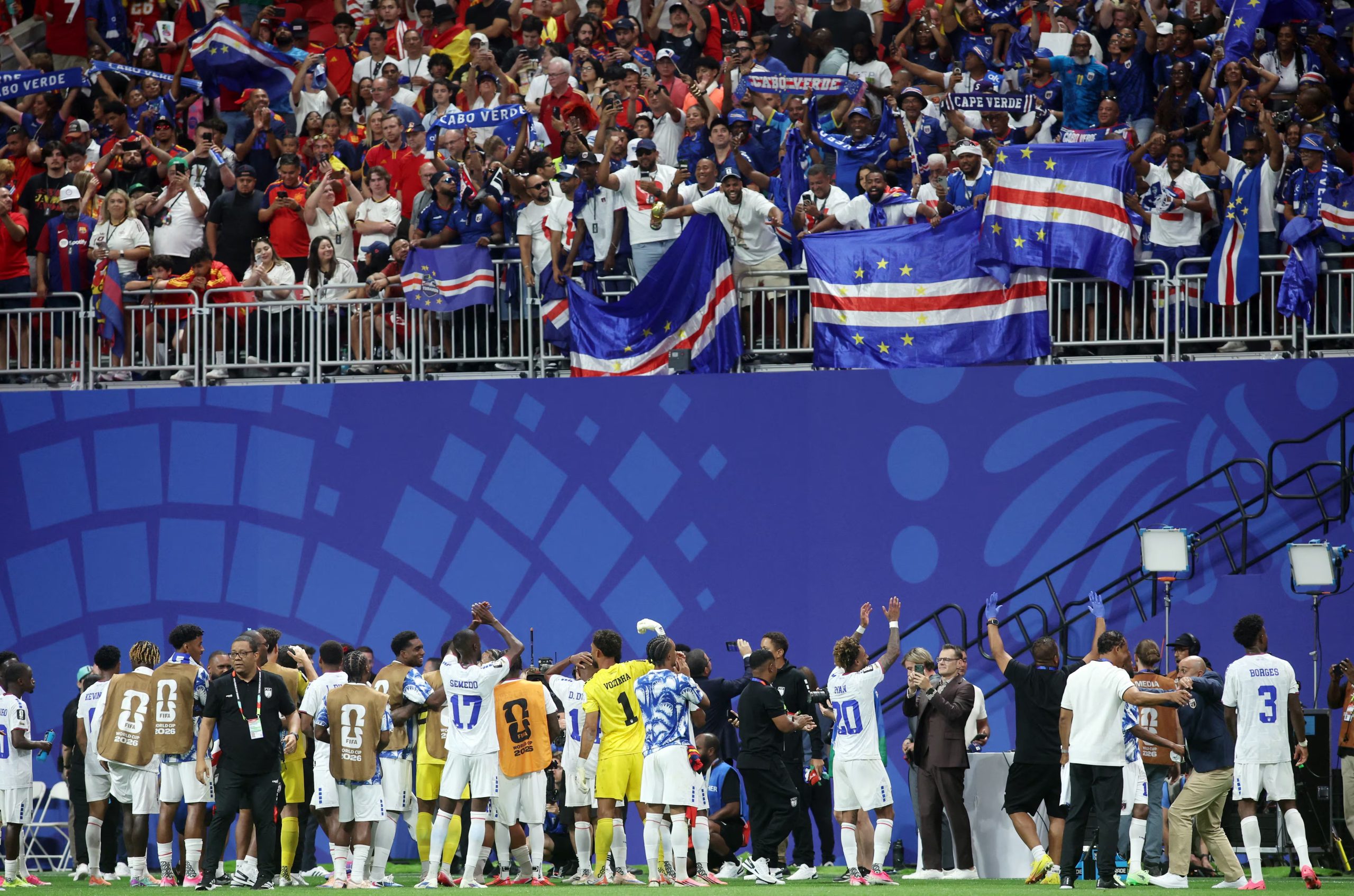 Cabo Verde es una de las selecciones debutantes del Mundial 2026 (IMAGN IMAGES via Reuters/Brett Davis)