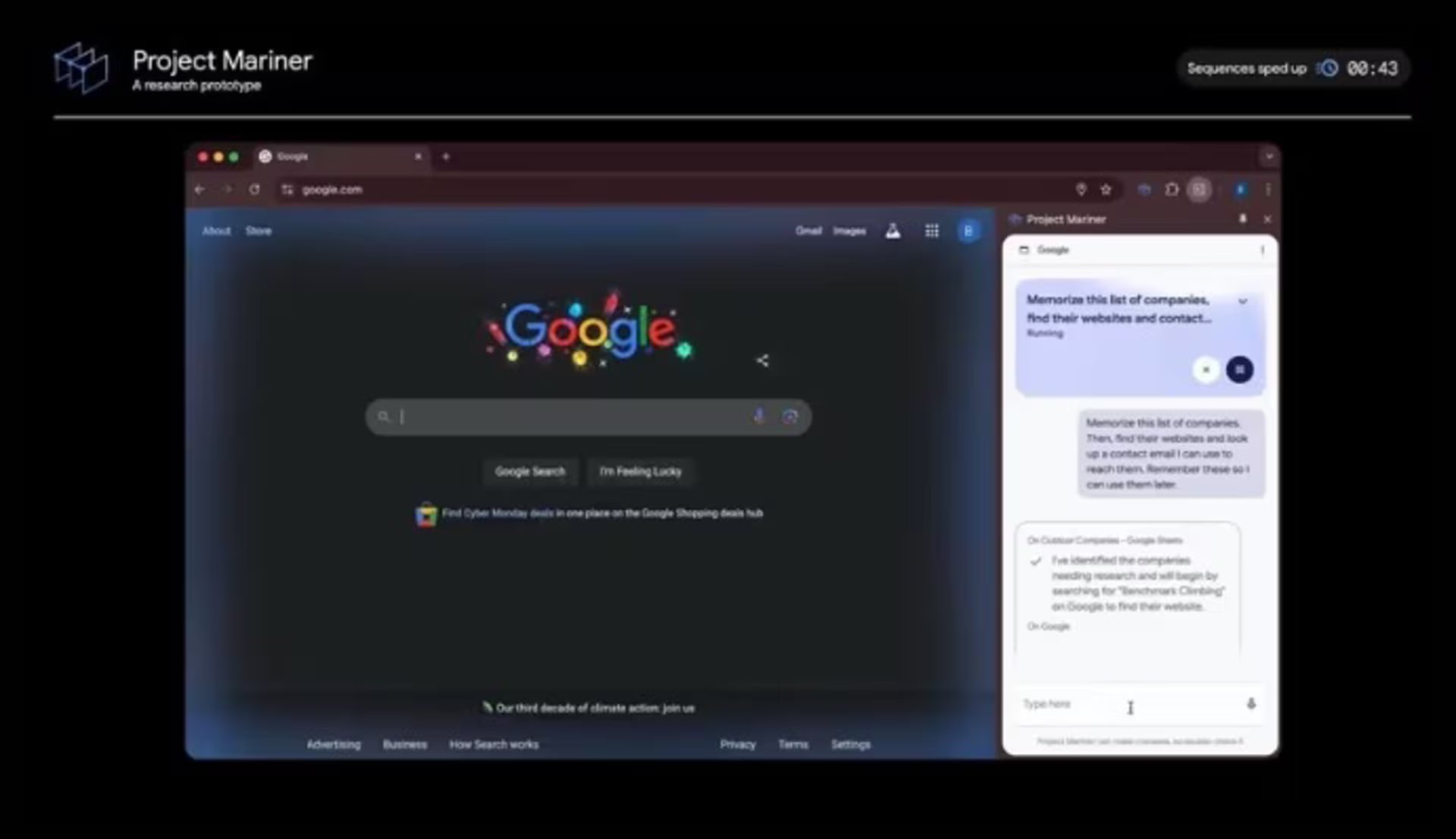 Las nuevas busquedas de Google Chrome permitir&aacute;n abrir una barra lateral con Gemini para que puedas hacer preguntas en cualquier momento.
