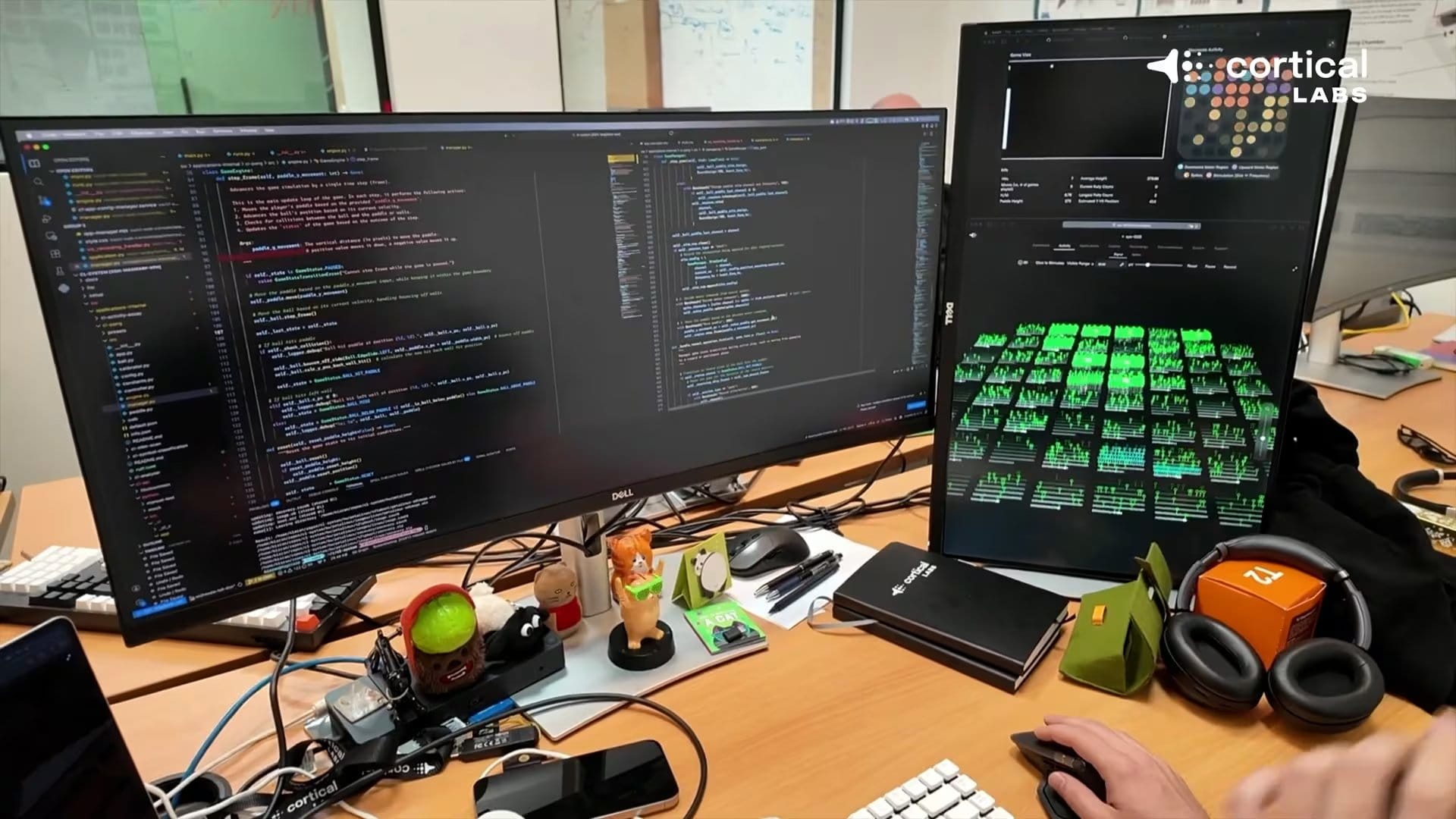 El experimento demuestra avances en computaci&oacute;n biol&oacute;gica y eficiencia energ&eacute;tica. (Captura/Cortical Labs)