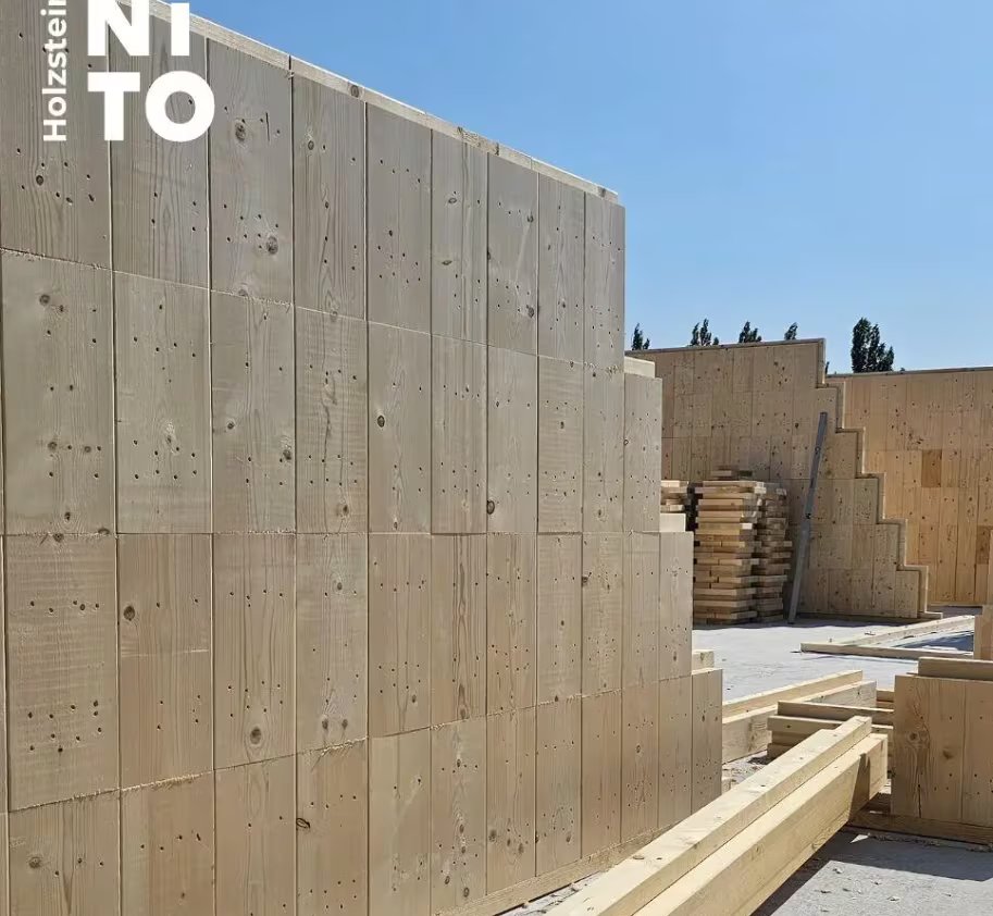 Esta nueva modalidad de construcción ha sido comparada con la de LEGO. (Foto: NiTO Holzstein)