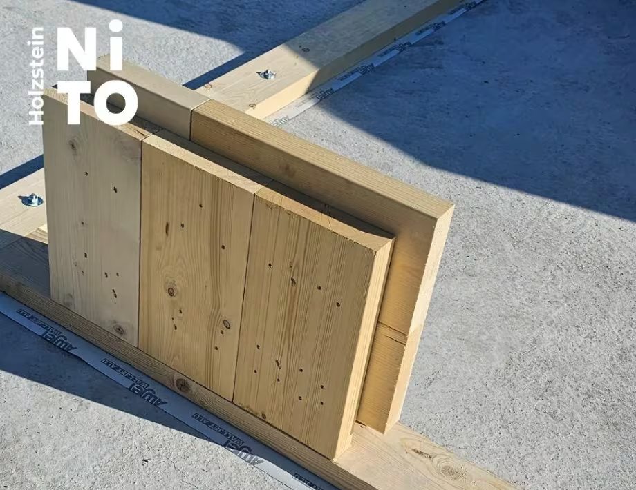 Este nuevo tipo de construcción solo tomaría siete días en realizarse y no varios meses. (Foto: NiTO Holzstein)