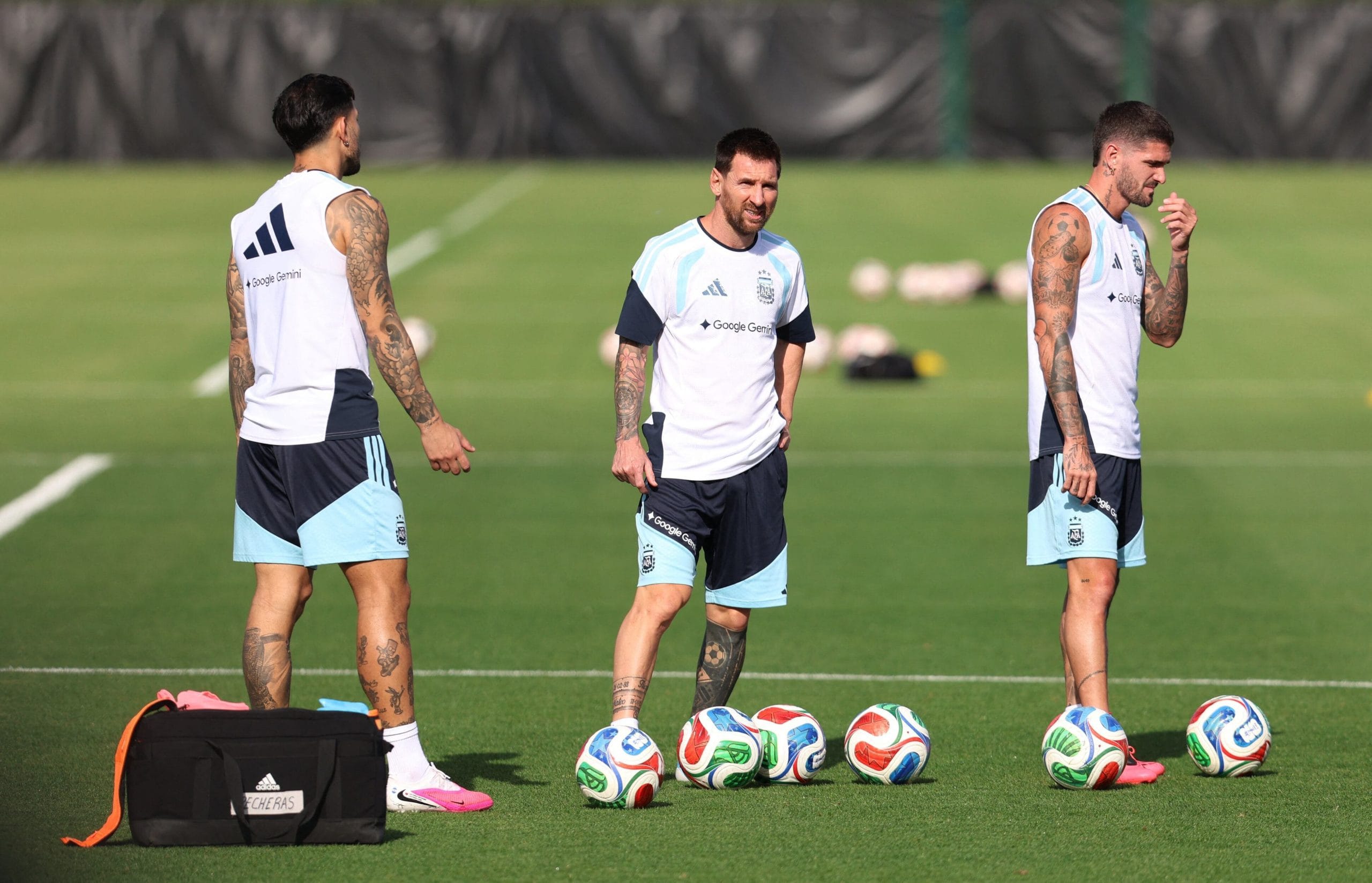 Argentina se prepara para el debut mundialista frente a Argelia (Reuters)