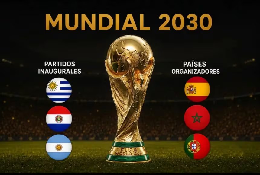 Pocas naciones pueden decir que cambiaron la historia del fútbol. Uruguay lo hizo. Desde la gloria olímpica de 1924 hasta el Mundial de 1930 y la epopeya de Maracaná, la Celeste construyó una leyenda que sigue viva. En 2030, cuando se celebren los cien años de la Copa del Mundo, Montevideo volverá a ocupar el centro de la escena. Allí donde todo comenzó, la historia tendrá un nuevo capítulo (Recreación digital Gemini)