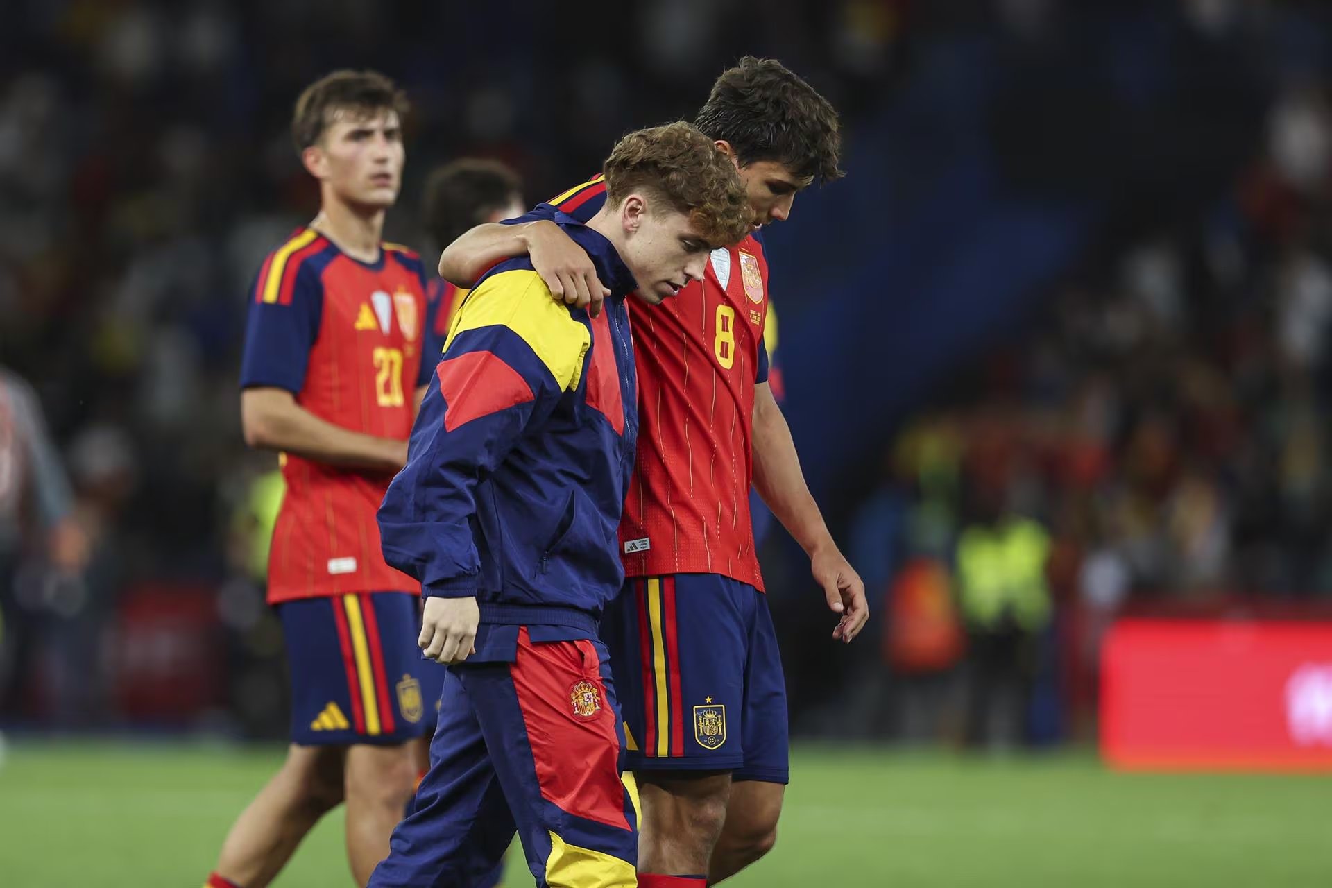 V&iacute;ctor Mu&ntilde;oz, jugador de la selecci&oacute;n espa&ntilde;ola. (Europa Press)