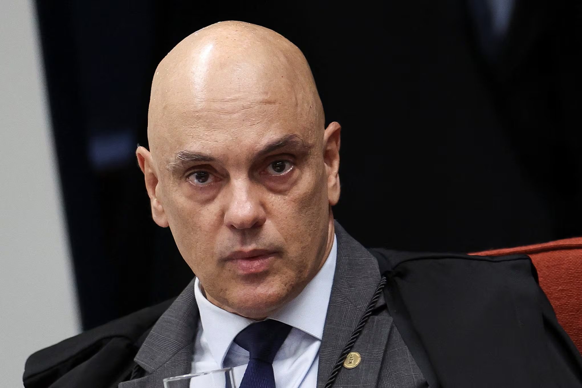 El magistrado del Tribunal Supremo de Brasil, Alexandre de Moraes, el 16 de junio de 2026 (REUTERS/Adriano Machado)