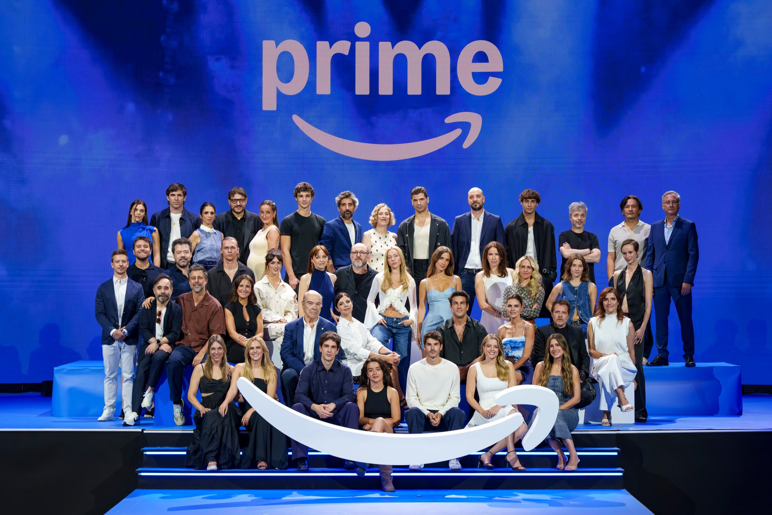 Protagonistas de las novedades de Prime Video, entre los que se encuentran Mario Casas, Ester Exp&oacute;sito, Hugo Silva y otros muchos. (PRIME VIDEO).