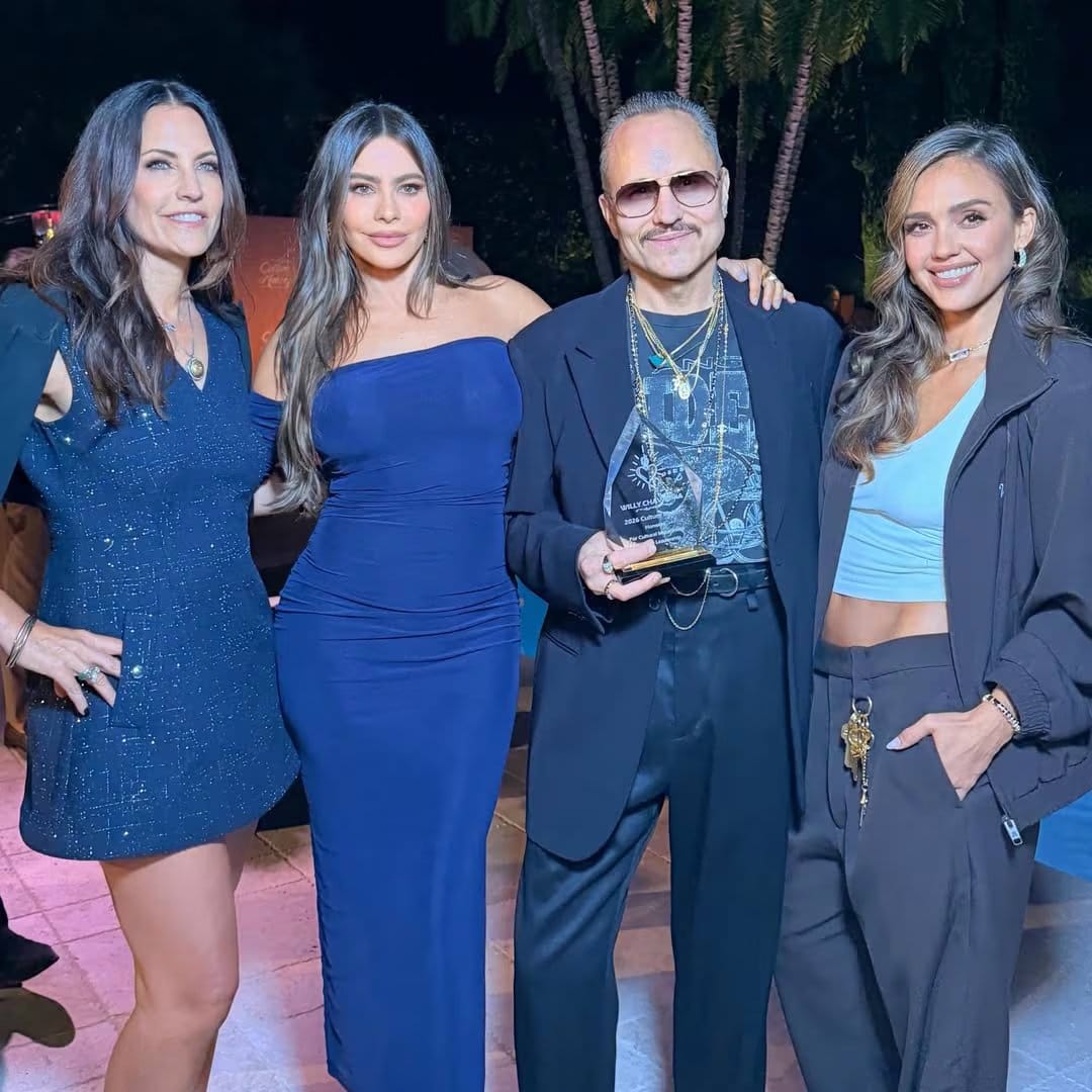 Sofía Vergara y Jessca Alba en la celebración del evento Culture Makers, en Los Ángeles