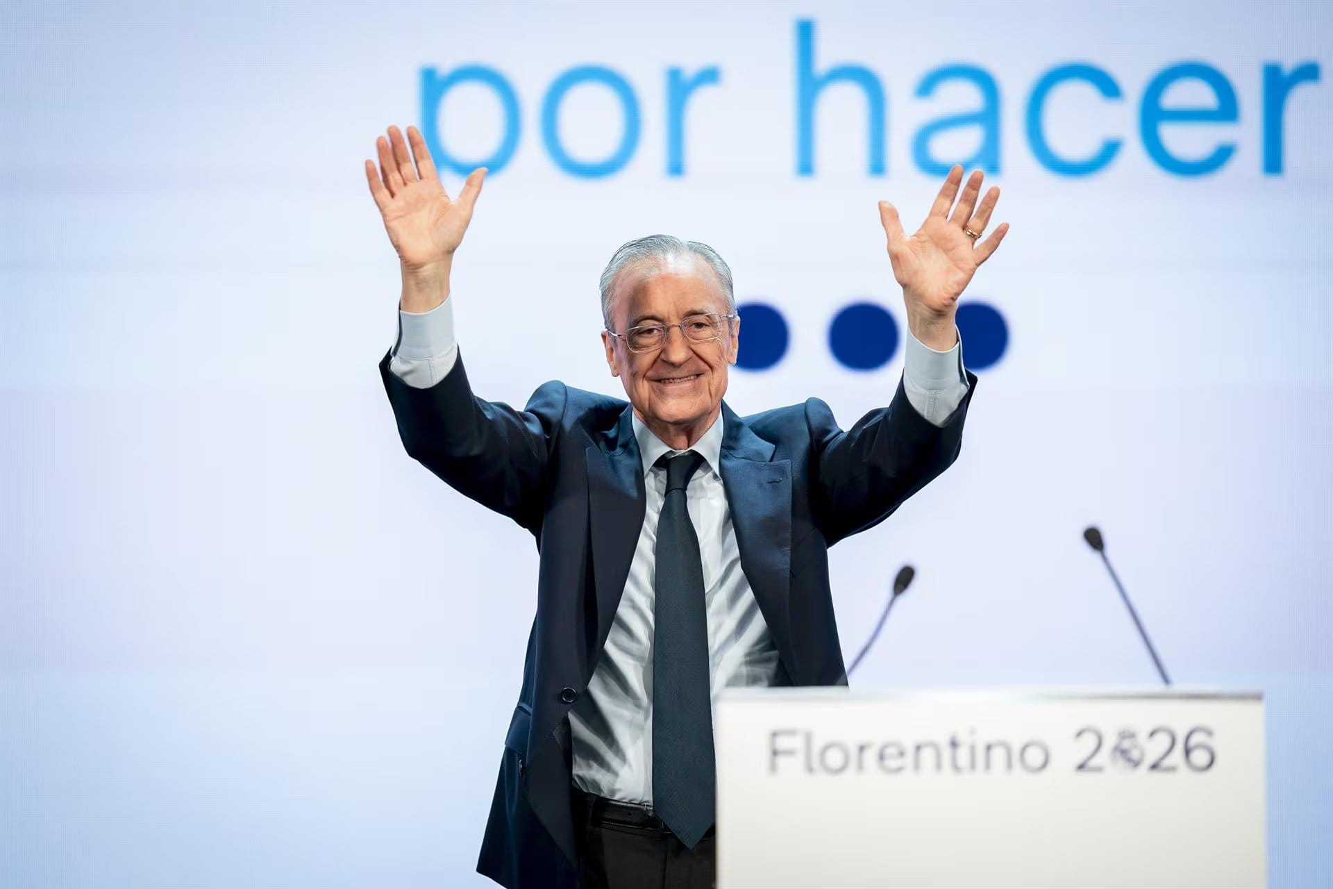 Florentino Pérez, presidente en funciones del Real Madrid. (Europa Press)