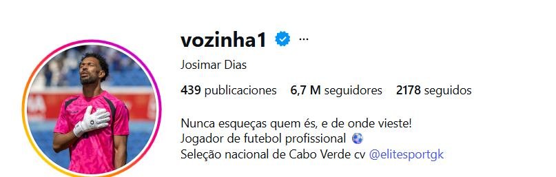 La cuenta de Instagram de Vozinha suma ya 6,7 millones de seguidores. (Captura imagen Instagram)