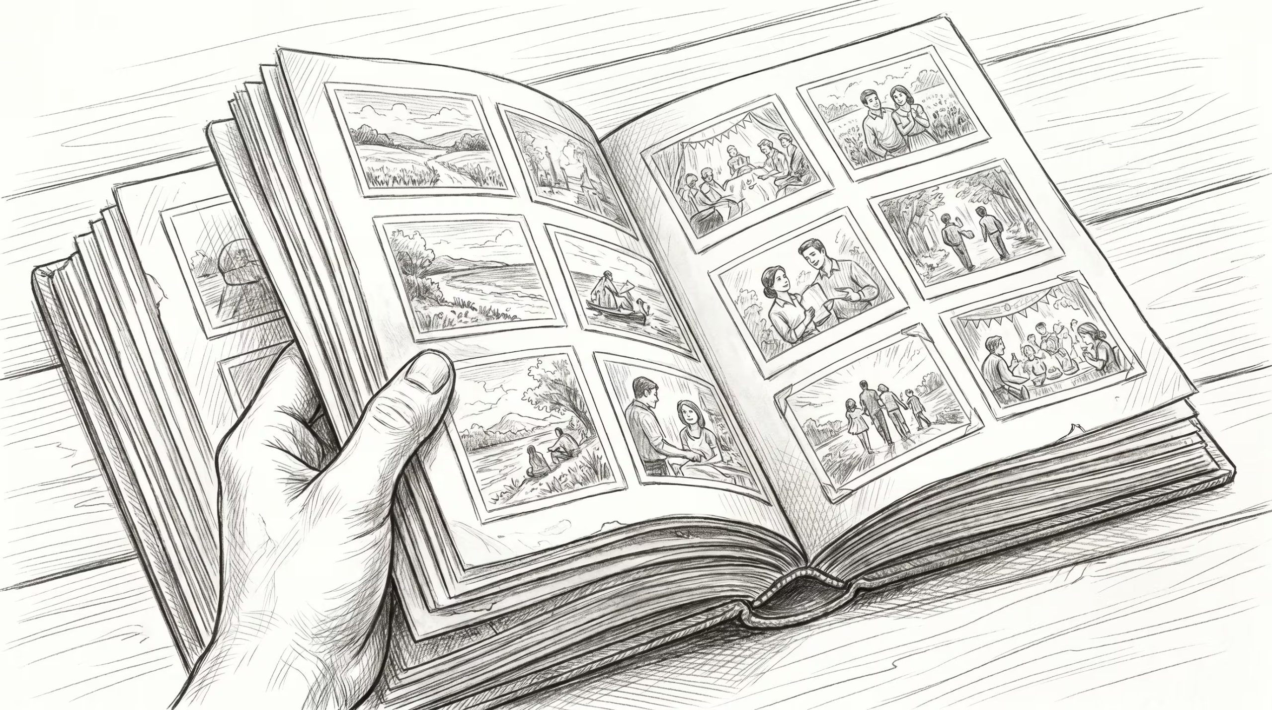 En el libro aparecen todas las historias y fotos recopiladas de los participantes. (Imagen Ilustrativa Infobae)