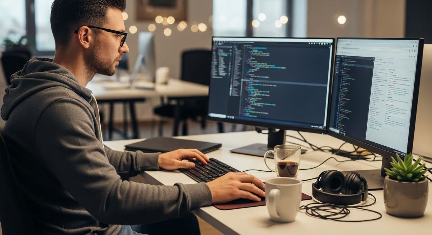 El nuevo modelo fue entrenado desde cero para mejorar la productividad de los desarrolladores en Visual Studio Code. (Imagen ilustrativa Infobae)