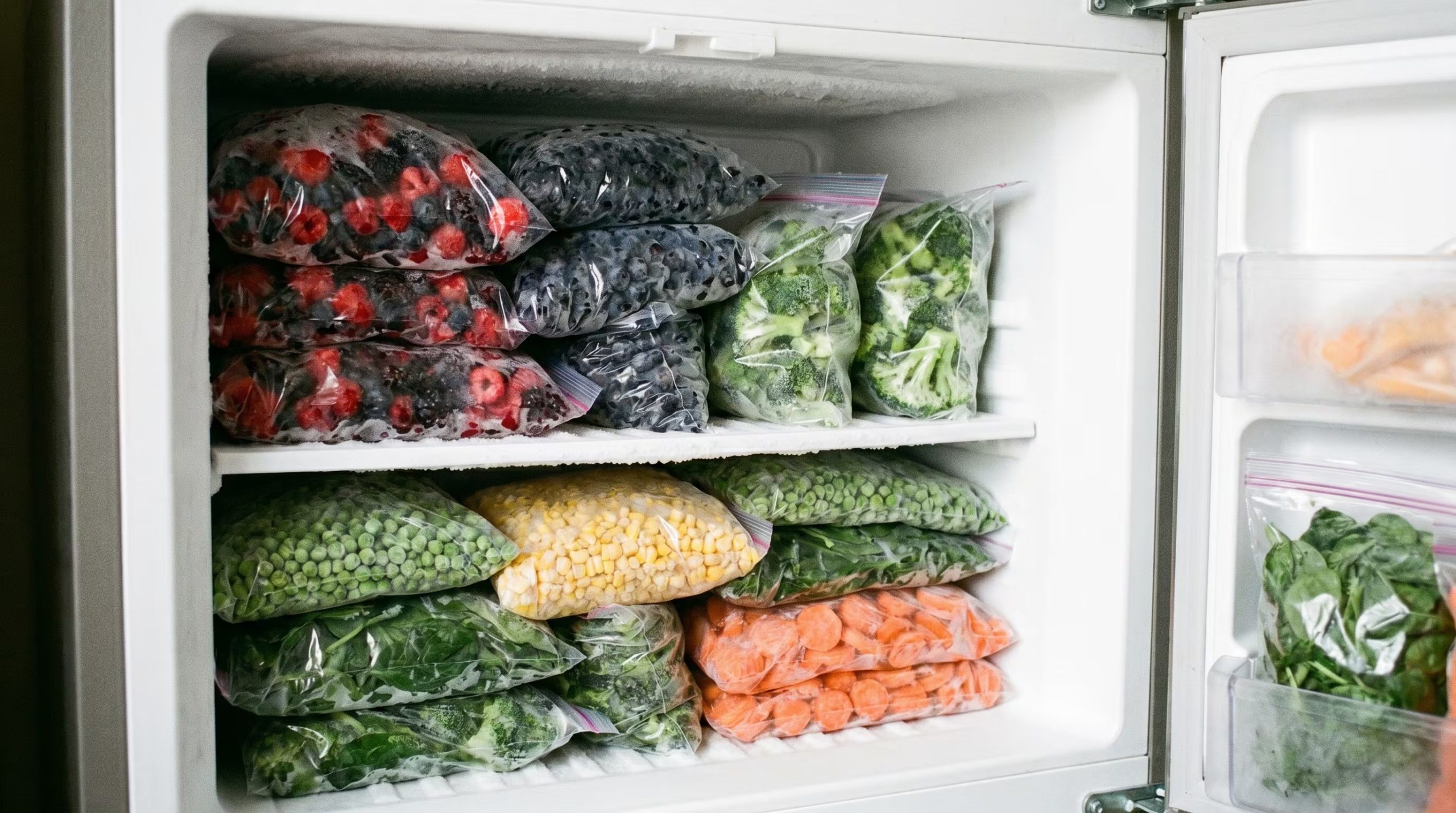 La congelación mejora la seguridad alimentaria y prolonga la vida útil de frutas y verduras, siempre que no se descongelen y vuelvan a congelarse (Imagen Ilustrativa Infobae)
