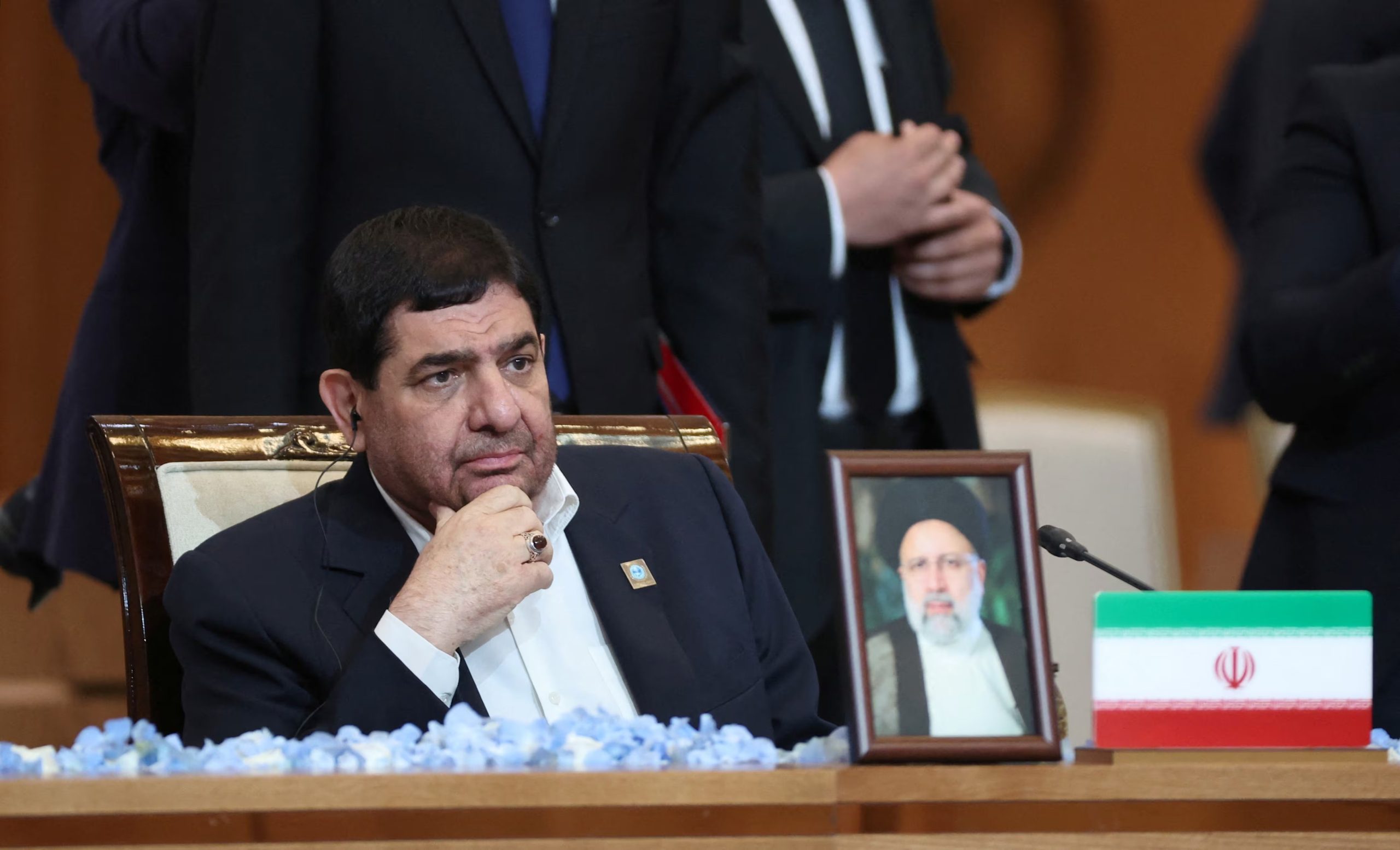 Mohammad Mokhber, asesor del régimen, aseguró que mientras Irán mantenga el control del estrecho “los sueños hegemónicos de Washington en la región no se harán realidad” (REUTERS)