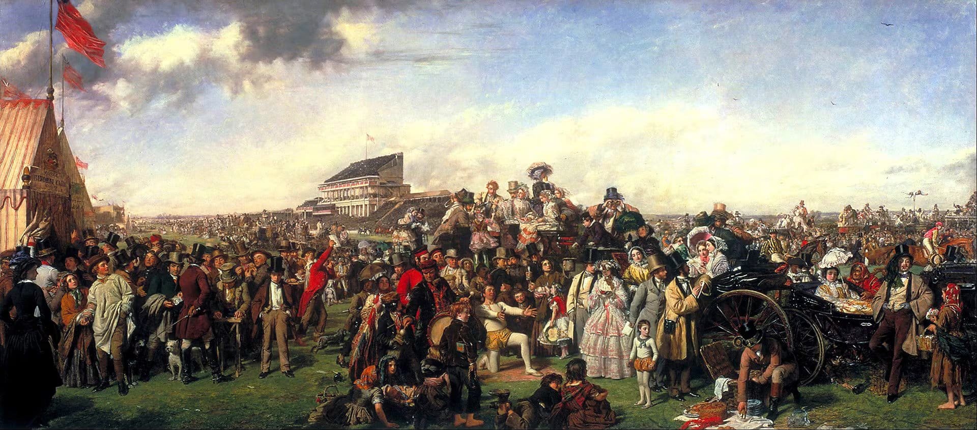 “El día del Derby”, de William Powell Frith