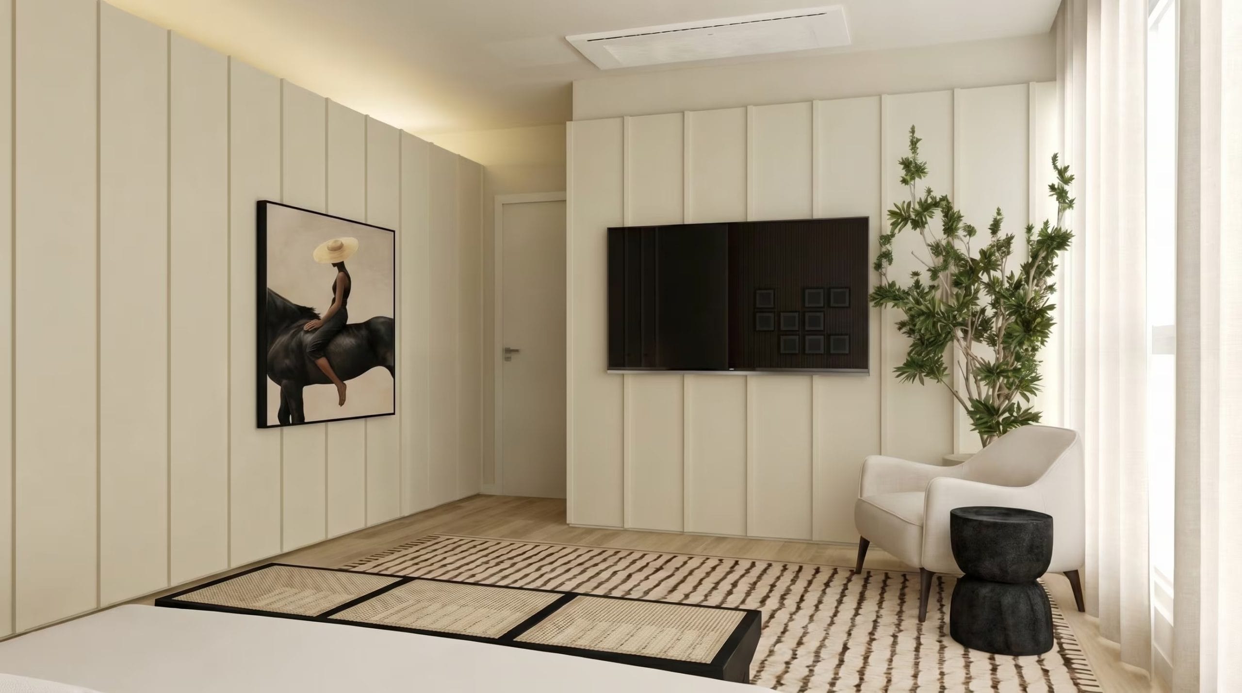 Los neutros c&aacute;lidos en beige profundo aportan una elegancia atemporal y un clima acogedor tipo hotel boutique. (Imagen Ilustrativa Infobae)
