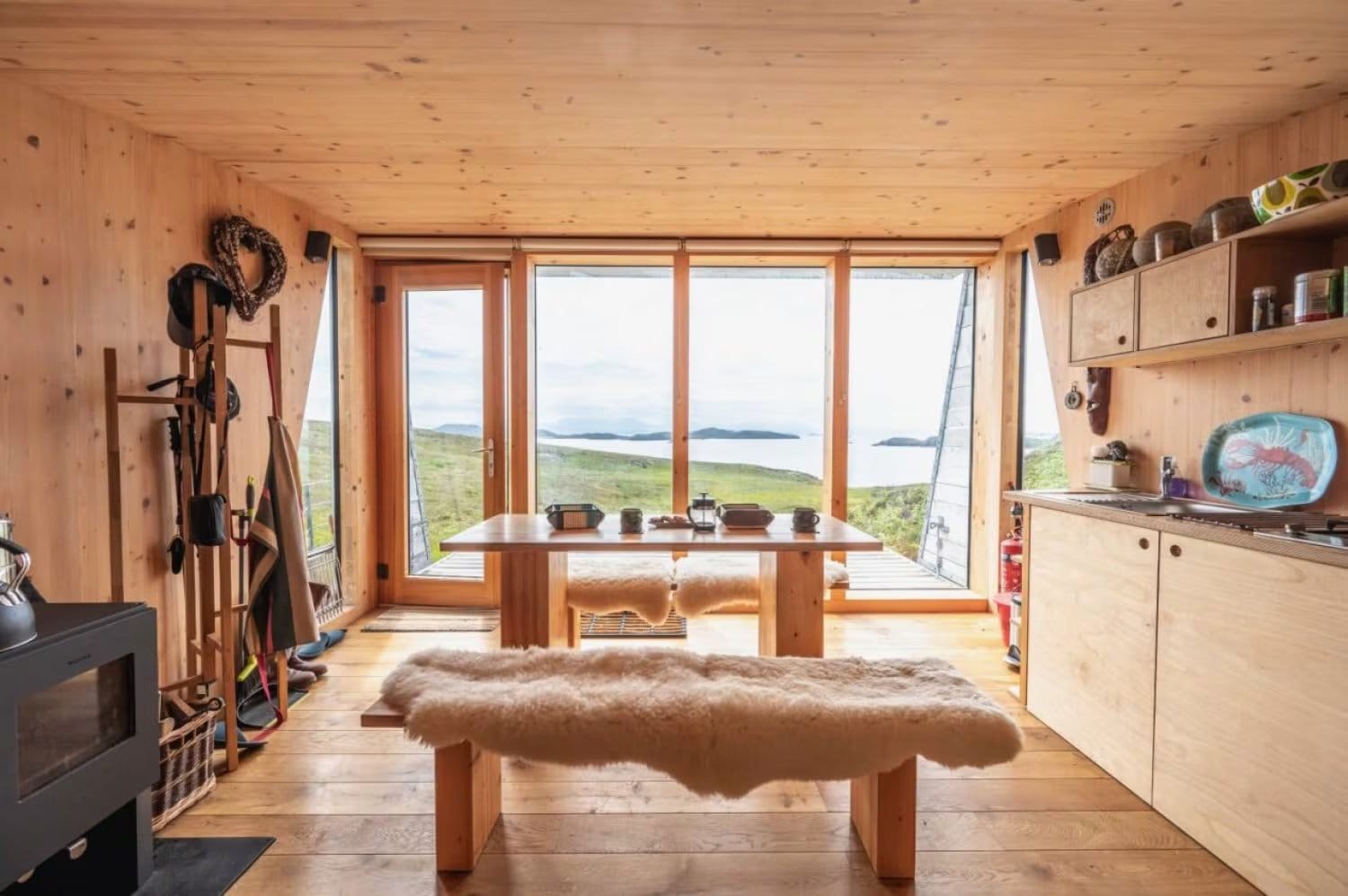 La caba&ntilde;a de la isla Mullagrach que se vende por menos de medio mill&oacute;n de euros. (Savills)