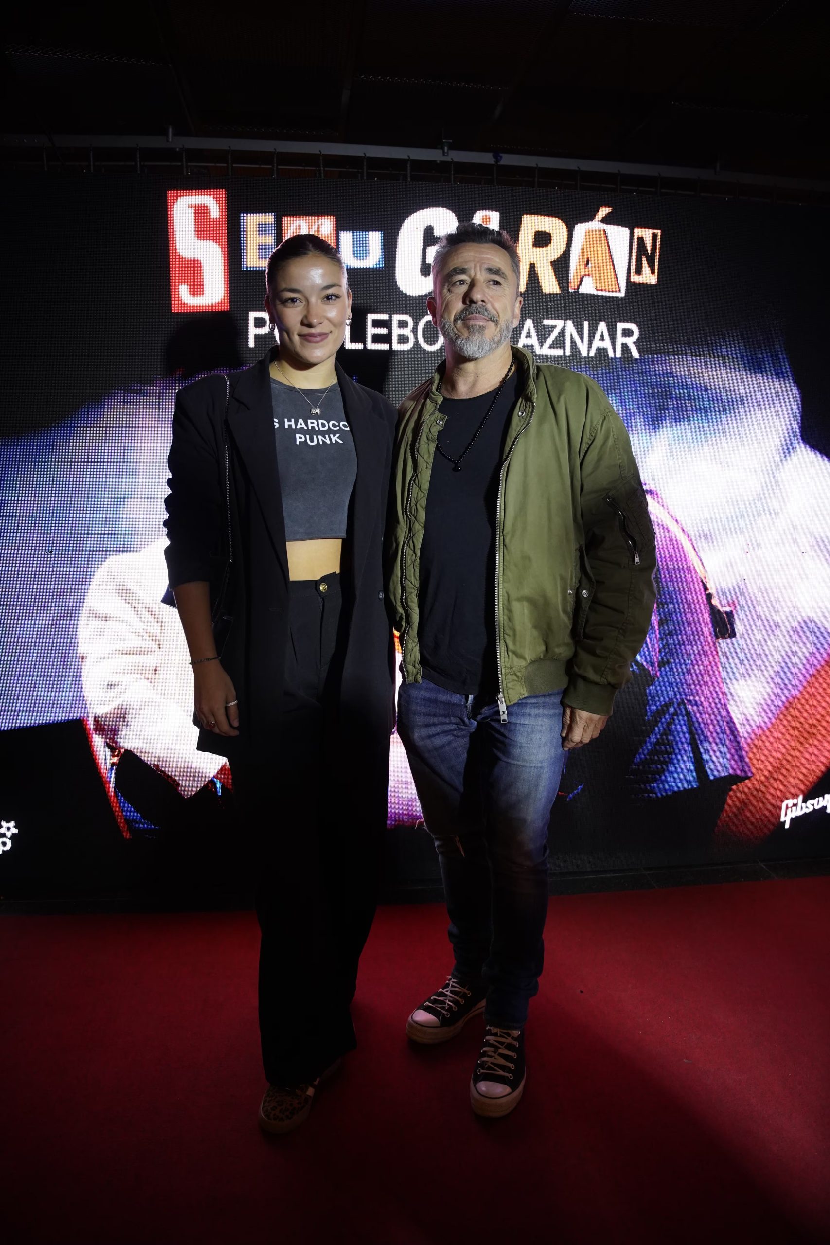 Pablo Granados y su pareja, Camila de los Santos