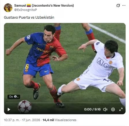 Las reacciones de los colombianos en redes sociales durante y despu&eacute;s de la victoria ante Uzbekist&aacute;n por 3-1 - cr&eacute;dito redes sociales/X