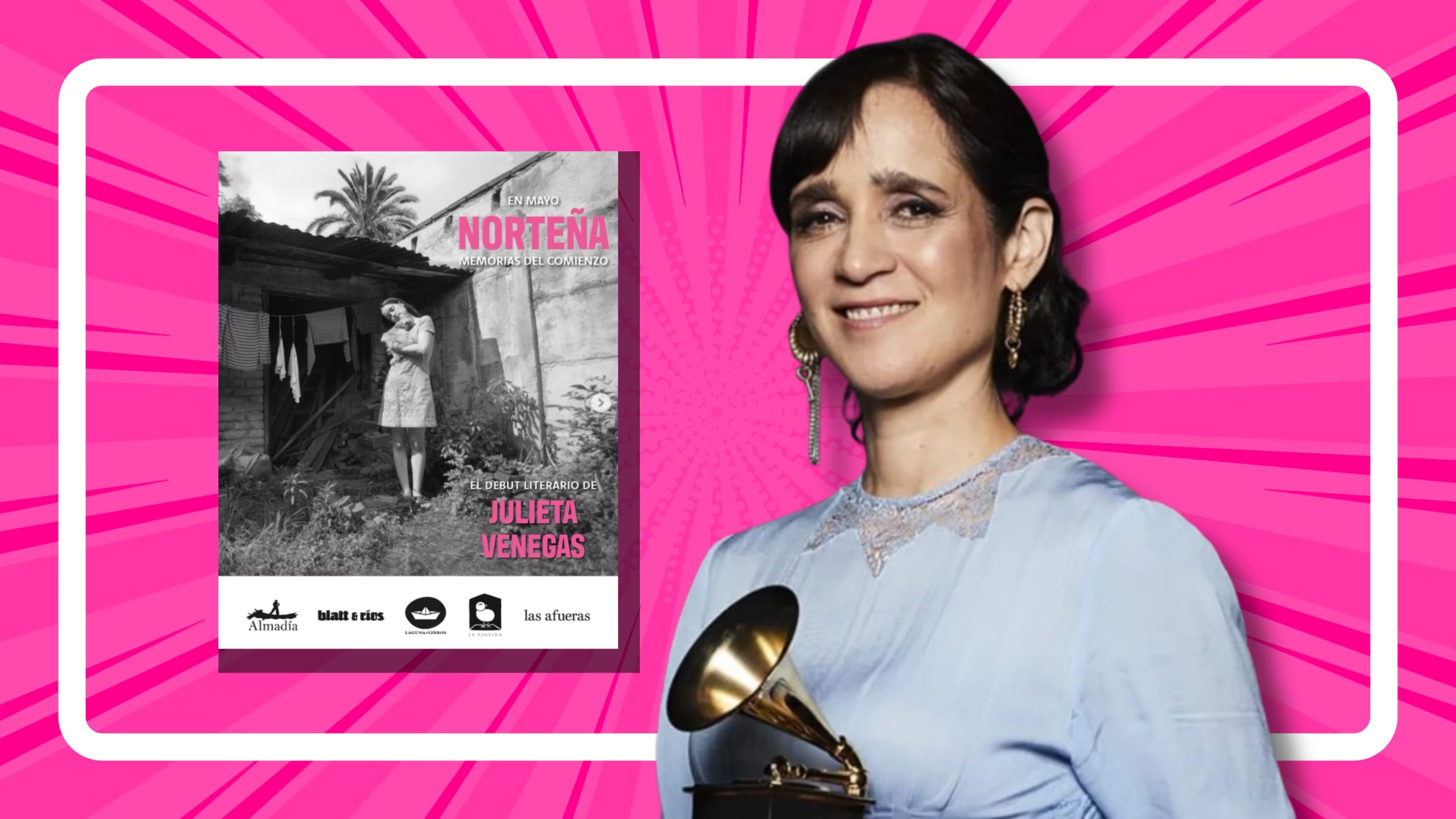 Julieta Venegas anuncia el lanzamiento de su libro autobiográfico Norteña, donde explora sus orígenes personales y creativos. | (Crédito: Itzalllana/Infobae México)